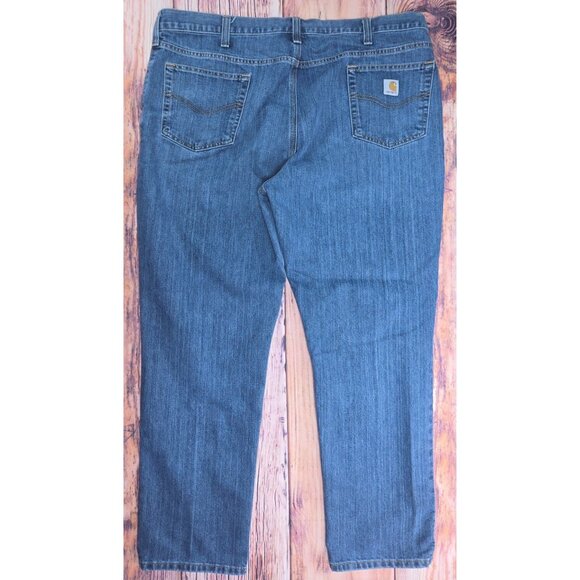 Carhartt Mens Durable Straight Traditional Fit Jeans 44x32 - Picture 2 of 8